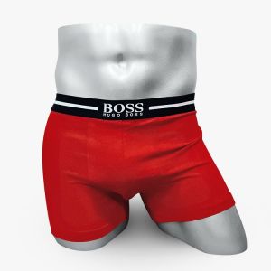 Мужские трусы HUGO BOSS красные BS05