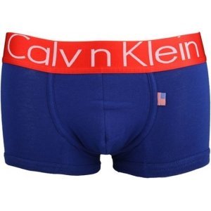 Трусы Calvin Klein синие с красной резинкой США